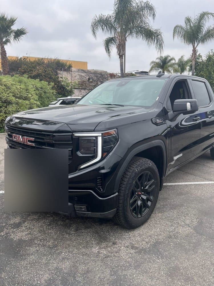 2025 black gmc sierra