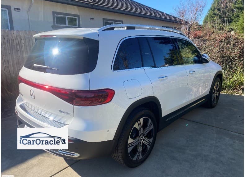 2025 white mercedes-benz residential driveway