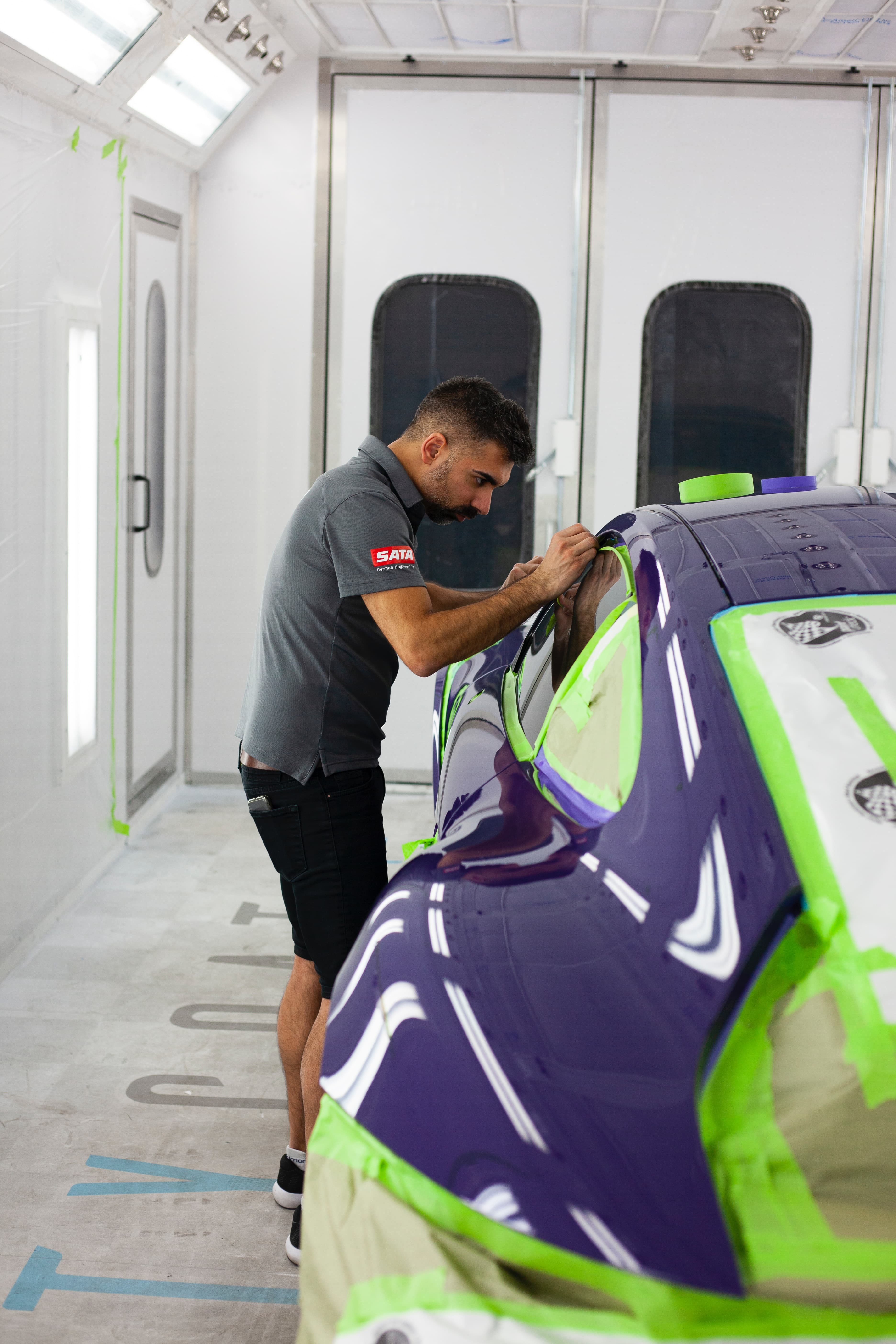 Collision Center Paint Booth