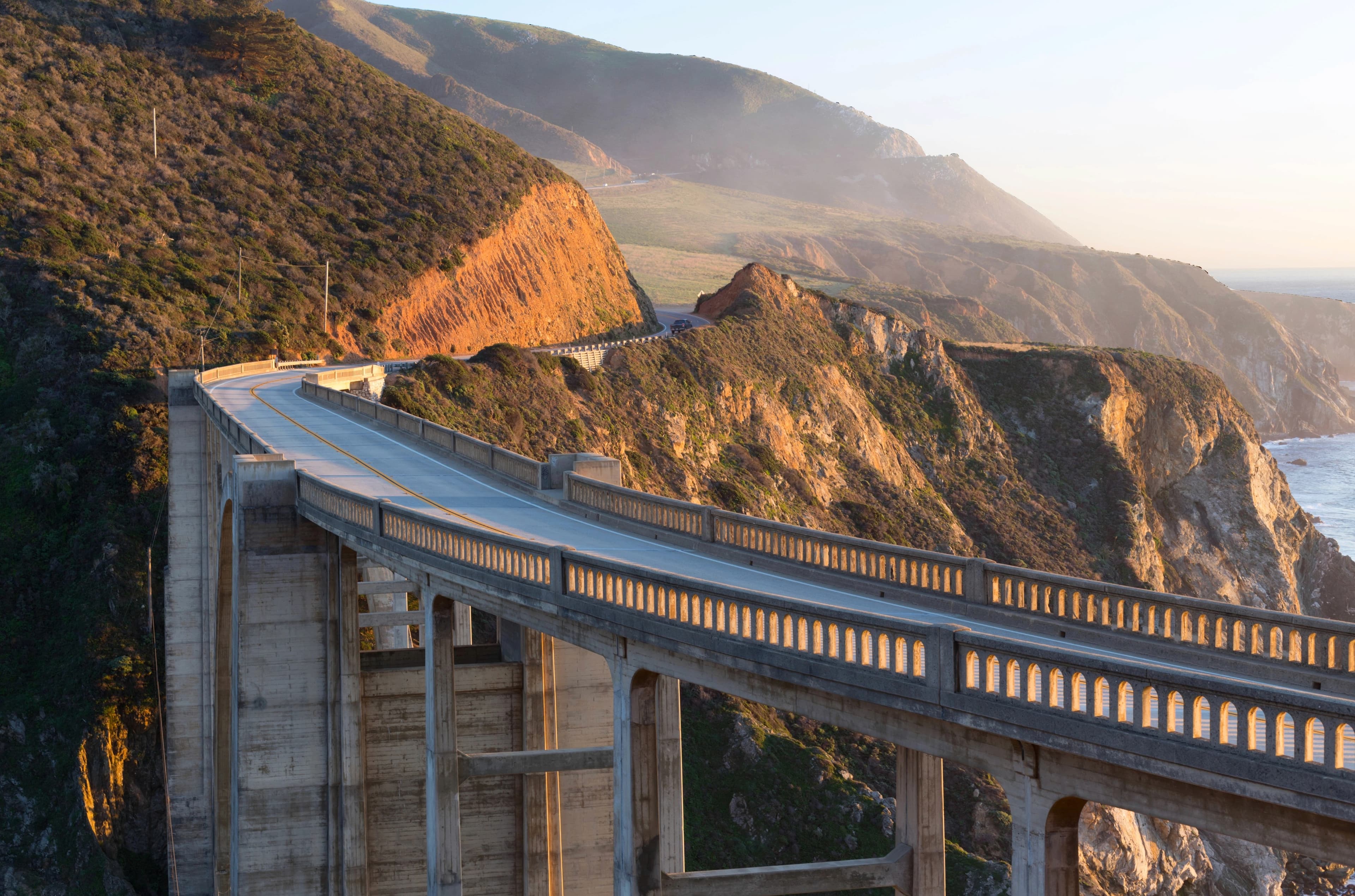 Bixby Bridge California Road Trip